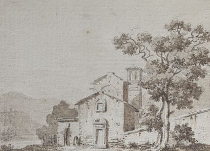 null Jean-Baptiste TIERCE (1737-1794)

Chapelle de la région de Rome ; Le nymphée...
