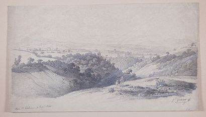 null Francisque GABILLOT (1818-1876)

Vallée d'Orliénas ; Vue de La Voulte-sur-Rhône...
