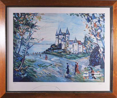 null Gabriel DAUCHOT (1927-2005)

Le château 

Lithographie en couleurs, numérotée...