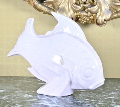 null Poisson en céramique craquelée rose

L : 40 cm