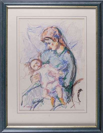 null Pierre CORNU (1895-1996)

Maternité

Pastel signé en bas à gauche, cachet de...