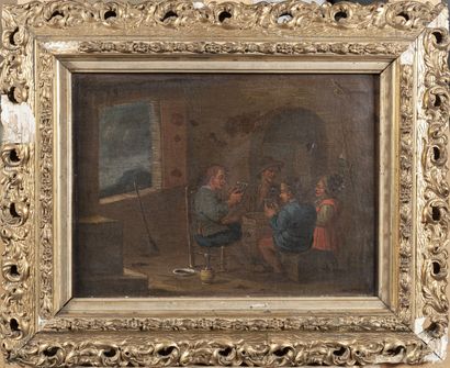 null Ecole FLAMANDE du XVIIIème siècle

La taverne

Huile sur toile

H. 21 cm L....