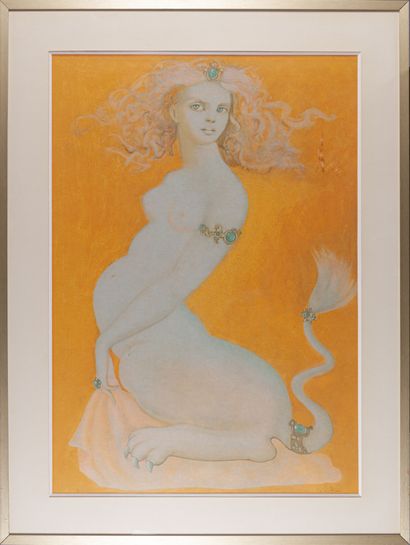 null Leonor FINI (1907-1996)

Le Sphinx

Lithographie, d'un tirage à 75 exemplaires,...