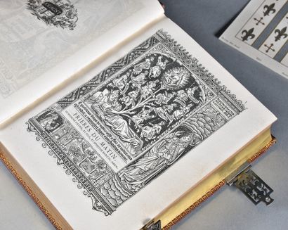  [MISSEL]. Paroissien romain, d'après les imprimés français du XVe siècle. 
Typographie...