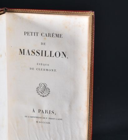 null MASSILLON (Jean-Baptiste). Petit Carême de Massillon, évêque de Clermont.

Collection...