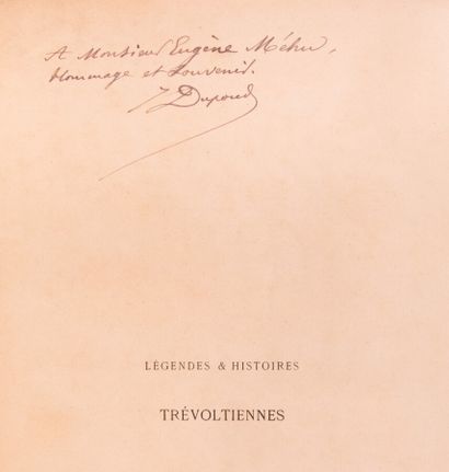 null Ain - DUPOND (J). Légendes et histoires trévoltiennes. Trévoux, Jeannin, 1901....