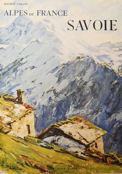 null PAILLON (M). Alpes de France. Savoie - Dauphiné. Paris, Alpina, 1938. 2 volumes...