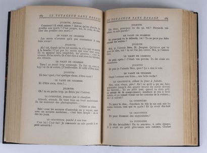 null ANOUILH (Jean). Pièces noires.

L'hermine, la sauvage, le 1949.

1 volume in-8,...