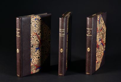 null Réunion de trois volumes:

- FEUILLET (Octave). Julia de Trécoeur. Illustré...