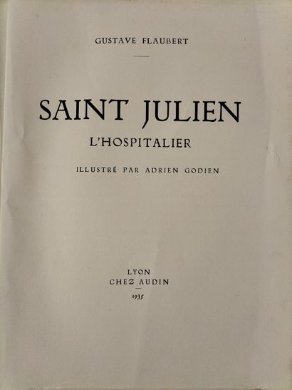 null FLAUBERT (Gustave). La légende de saint Julien l'hospitalier.

Illustré par...