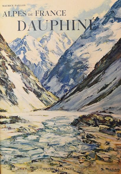 null PAILLON (M). Alpes de France. Savoie - Dauphiné. Paris, Alpina, 1938. 2 volumes...