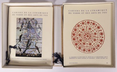 null [CAHIERS DE LA CERAMIQUE]

Ensemble de sept recueils de volumes grand in-4 des...
