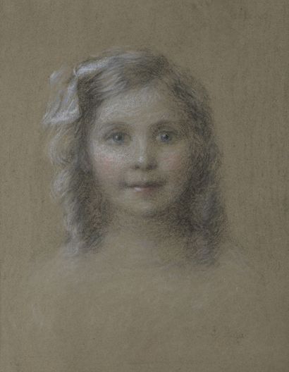 null École FRANCAISE du XXème siècle

Portrait de jeune fille

Pastel, trace de signature...