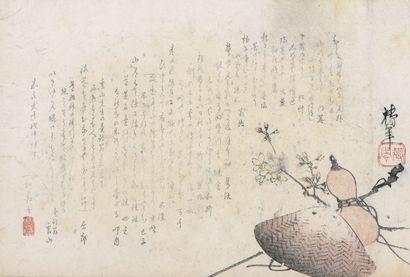 null JAPON, XIXème siècle - début XXème siècle

Important ensemble de 12 surimono...