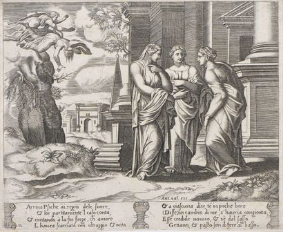 null Bernardo DADDI, dit le MAÎTRE AU DÉ (C. 1512 - 1572)

Histoire de Cupidon et...
