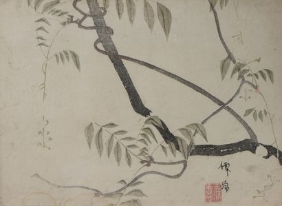 null JAPON, début du XXème siècle

Deux estampes format chuban figurant la récolte...