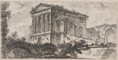 Giovanni Battista PIRANESI (1720 - 1778)

Temple...