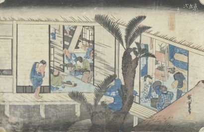 null Utagawa HIROSHIGE I (1797-1858)

Akasaka-juku, 36ème station de la série des...