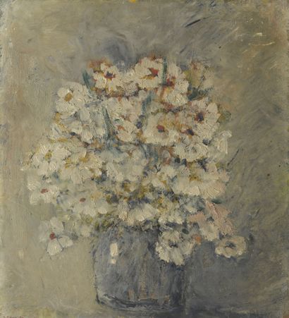 null Henry ELWOOD (École du XXème siècle)

Bouquet de fleurs

Huile sur carton, au...