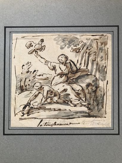 null Joseph François PARROCEL (1704 - 1781)

Allégorie du toucher

Plume et encre...