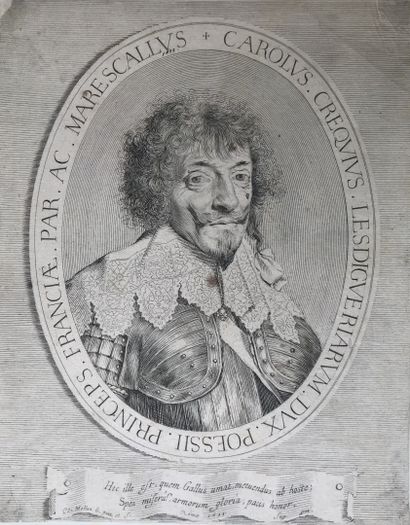 Claude MELLAN (1598 - 1688)

Charles de Créquy...