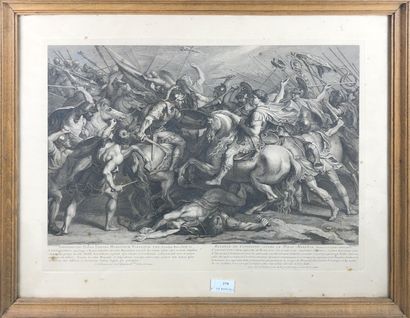 null D'après Rubens - XIXe siècle

Bataille de Constantin

Gravure

A vue : H. 43...