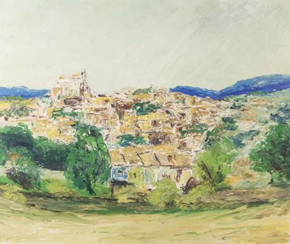 null JOURLIN Jean

Quatre tableaux encadrés de paysages de Provence

- Un mas provençal,...