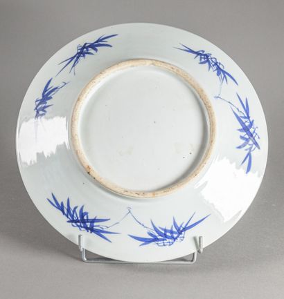 null CHINE (Ou Japon?) - Début du XXe siècle

Plat en porcelaine à décor blanc bleu...