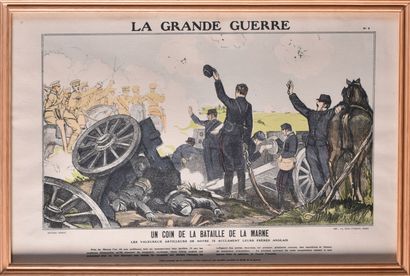 null LA GRANDE GUERRE, XXème siècle

"Un coin de la bataille de la Marne"

"Le bombardement...