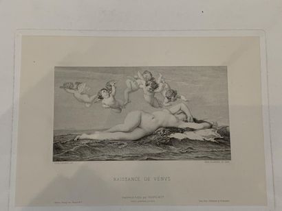 null EPOQUE ROMANTIQUE (France, vers 1860)

Divers sujets de genre (nus féminins...