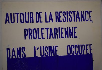 null [Affiche de mai 1968]

École des Arts décoratifs

Autour de la résistance prolétarienne...