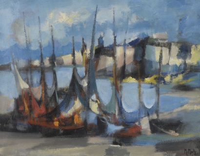 null Marcel MOULY (1918-2008)

The Nets, 1964

Oil on canvas, signed and dated lower...