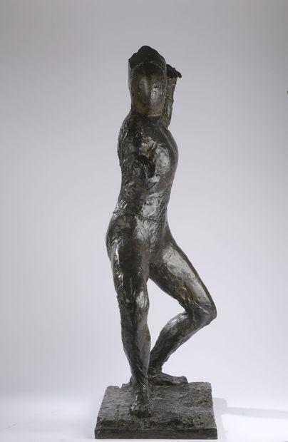 null Germaine RICHIER (1904-1959)

Fencer with mask, 1943

Bronze proof with dark...