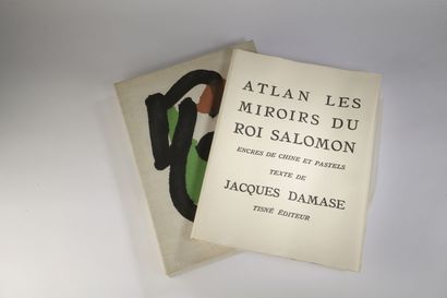  [Jean-Michel ATLAN (1913-1960)] 
Atlan, Les miroirs du Roi Salomon, encres de chine...