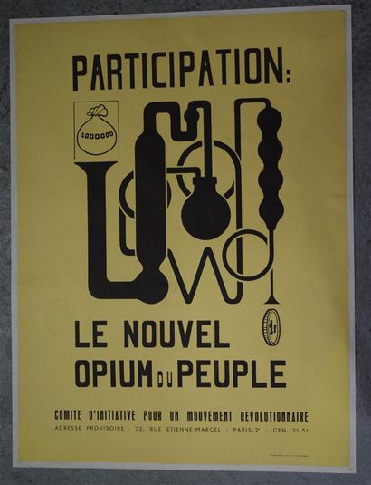 null [Affiche de mai 1968]

Comité d'initiative pour un mouvement populaire

Participation...