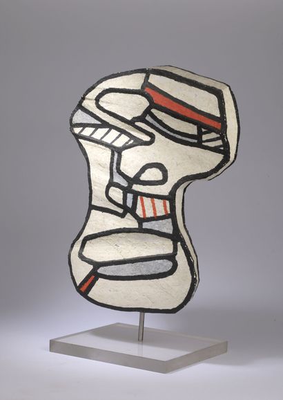 null Jean DUBUFFET (1901-1985)

Theater Mask IV, March 6, 1969

Transfer on polyester,...