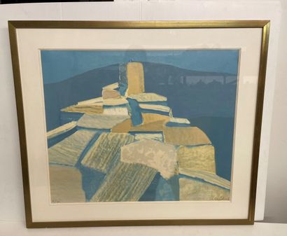 null Roger MÜHL (1929-2008)


The roofs of Mougins


Framed lithograph, signed lower...