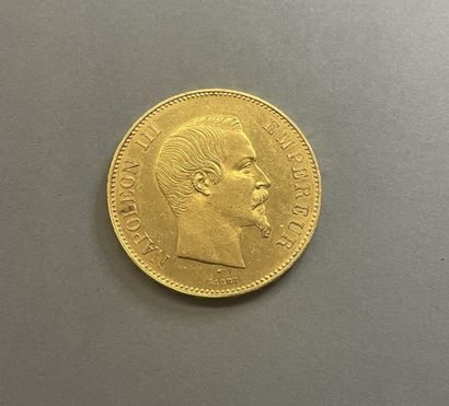null FRANCE

Une pièces de 100 francs or Napoléon III, Paris: 1857

Poids: 32,2