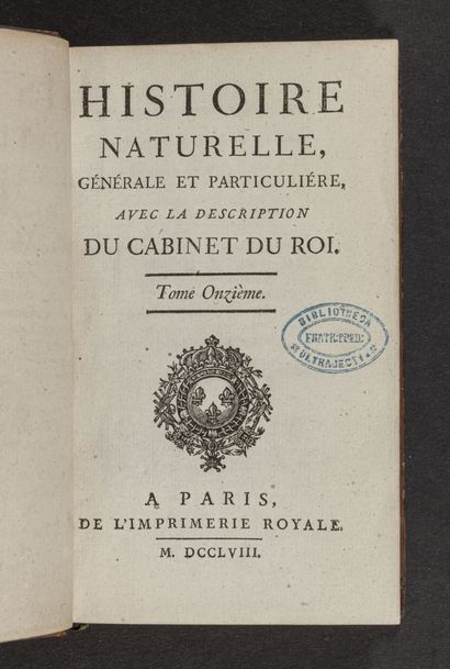 null [LOT DE LIVRES]. 10 volumes.

- BUFFON (Comte de). Histoire naturelle, générale...