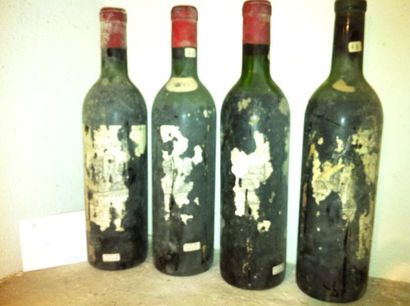 null 4 Bouteilles: Château La Tour du Guetteur 1960 - Saint Emilion - ETA