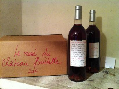 null 11 bouteilles dans un carton: Château de Brillette La Rosé 2004 - Moulis - ...