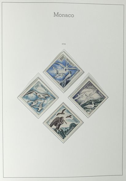 Collection de timbres neufs * ou ** de Monaco,...