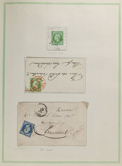 Collection de timbres classiques de France...
