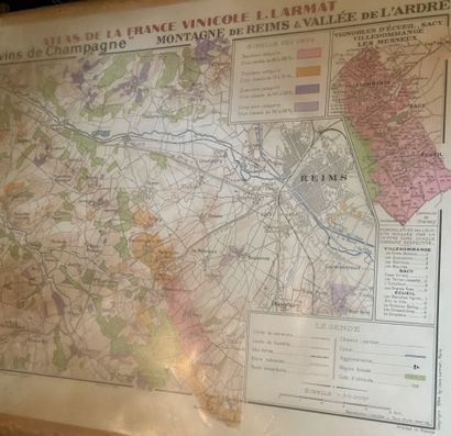 null Set of eighteen maps of the vineyards of France.

Joined four atlases "France...
