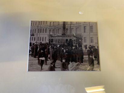 null Karl BULLA (1855-1929)

"The first street car, St Petersburg , c.1902

Albumen...