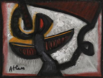 Jean-Michel ATLAN (1913-1960)
Untitled, (recto-verso),...