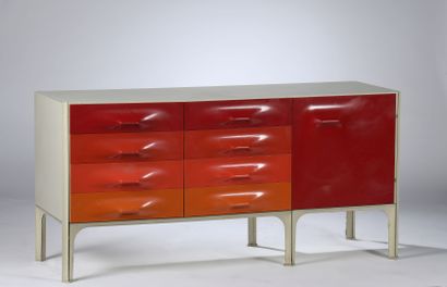 null Raymond LOEWY (1893 - 1986)
Editions DF 2000 of the years 1970
Sideboard with...