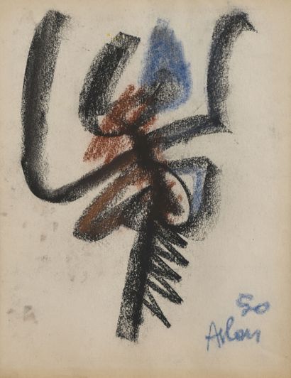 Jean-Michel ATLAN (1913-1960)
Untitled, 1950
Pastel...