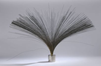 null Harry BERTOIA (1915 - 1978) 
Edition of the 1960's
Spray sculpture
Steel, steel...