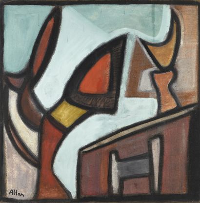 null Jean-Michel ATLAN (1913-1960)
Sans-titre
Huile sur toile
H. 100 cm - L. 100...